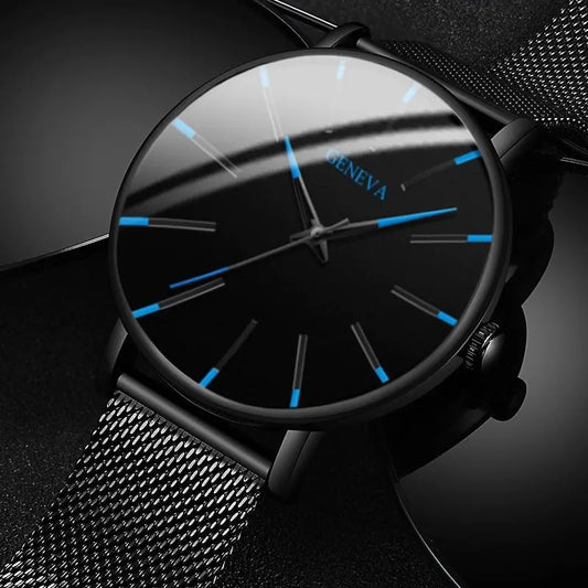 Minimalist Men's Fashion Ultra Thin Watch