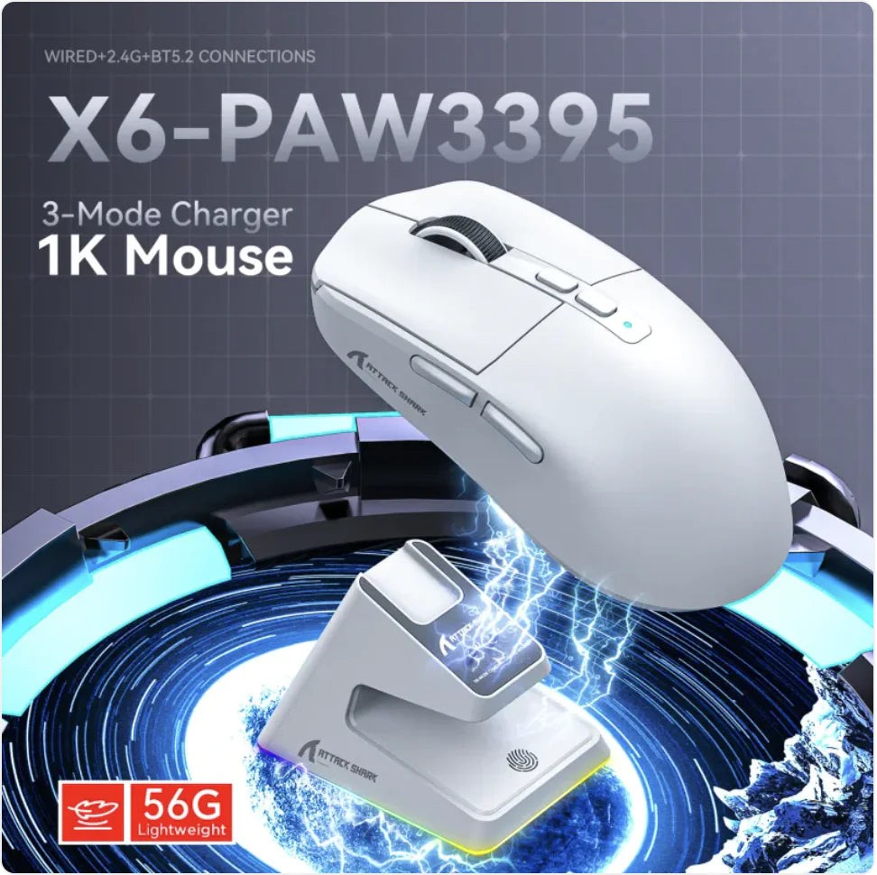 X6 UltraLite Wireless Gamer Mouse