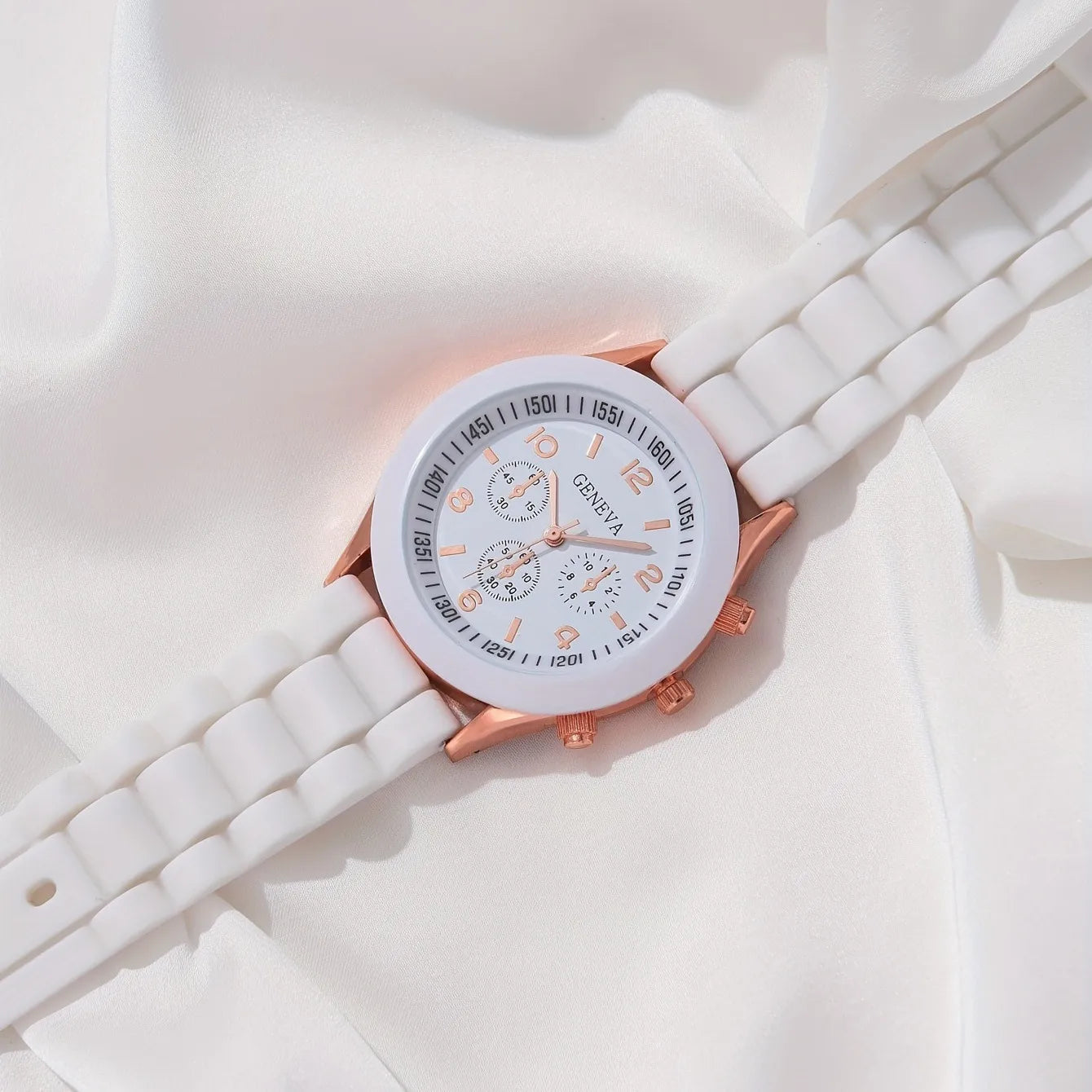 Simple Classic Women's Leather Strap Watch