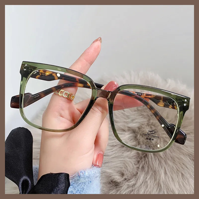 Retro Large Frame Glasses