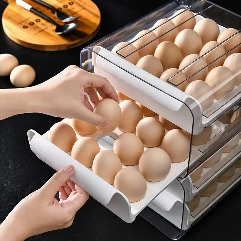 Fridge-Fit Stackable Egg Drawer