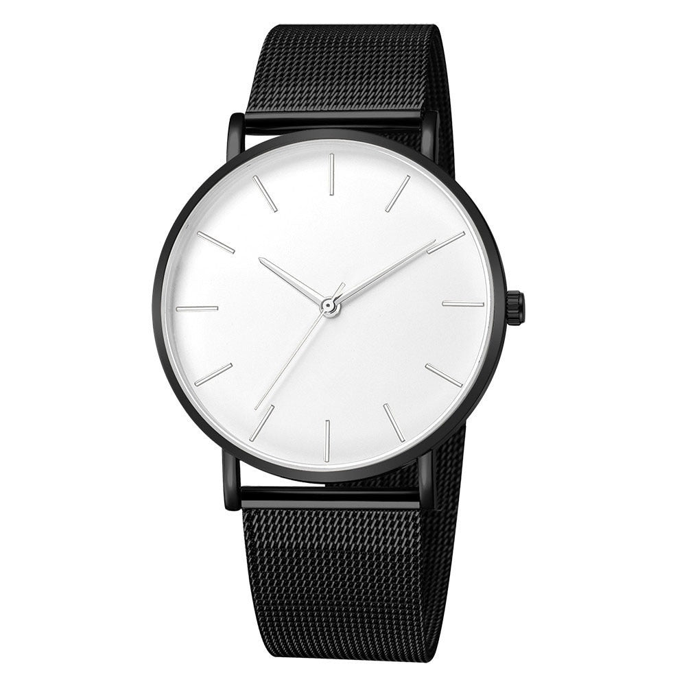 Mesh Belt Ultra-Thin Fashion Wrist Watch