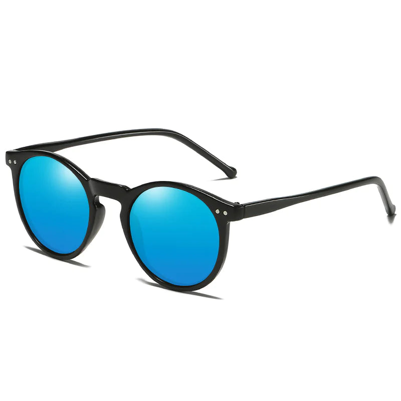 Retro Oval Frame UV Protection Sunglasses