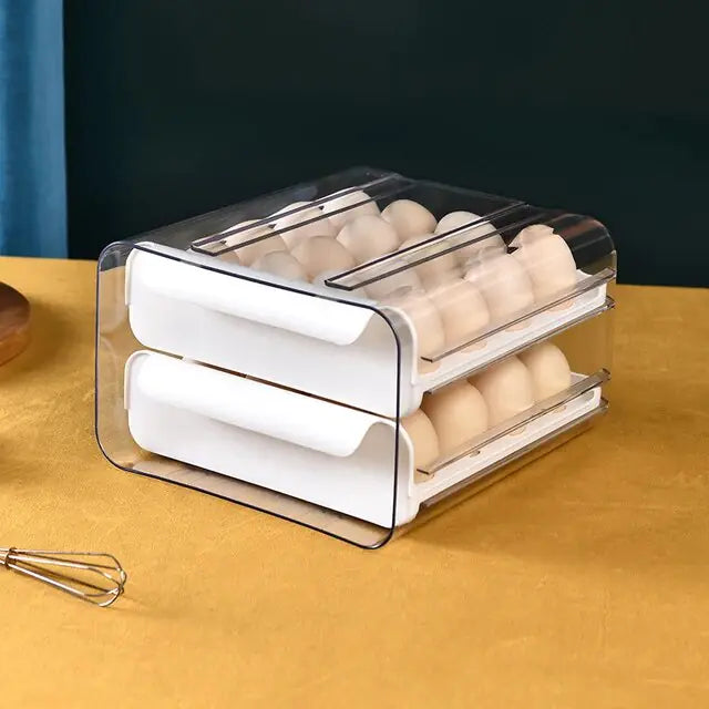 Fridge-Fit Stackable Egg Drawer