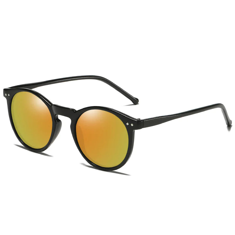 Retro Oval Frame UV Protection Sunglasses