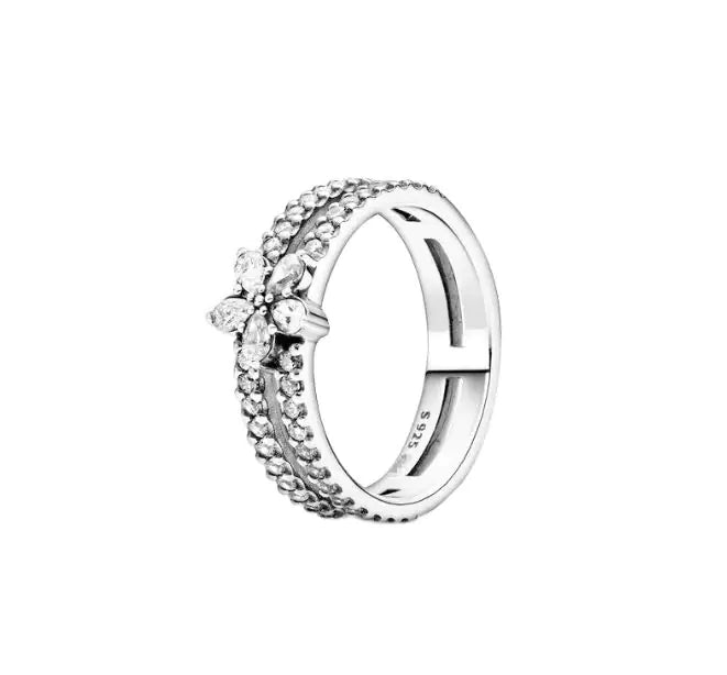 A ring with elegant heart ring with elegant heart