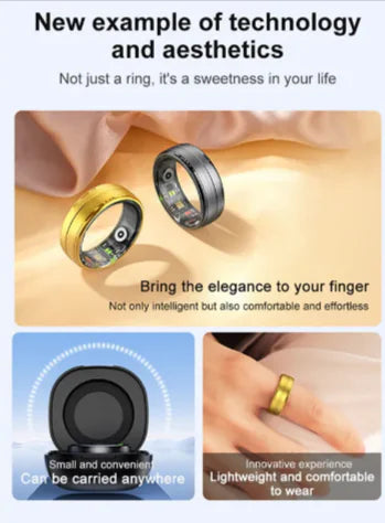 R6 Smart Ring – Advanced Health Monitoring with Long-Lasting Endurance