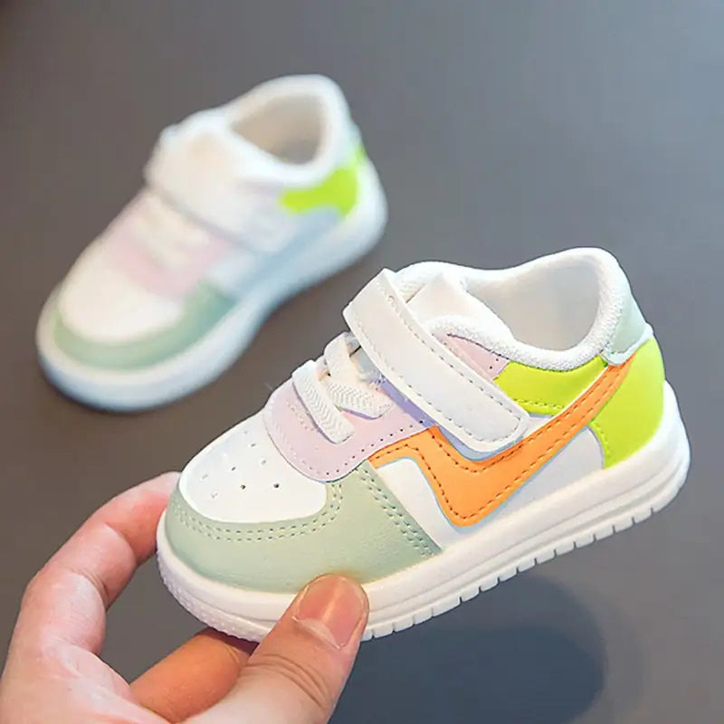 RetroStyle Toddler Leather Sneakers