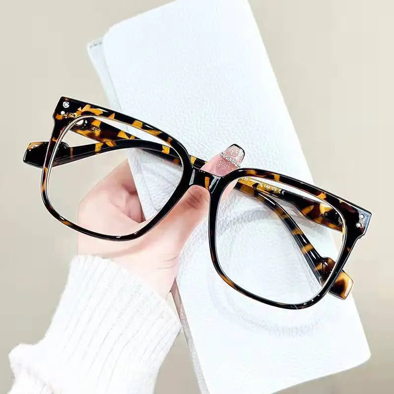 Retro Large Frame Glasses