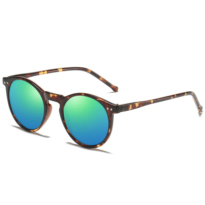 Retro Oval Frame UV Protection Sunglasses