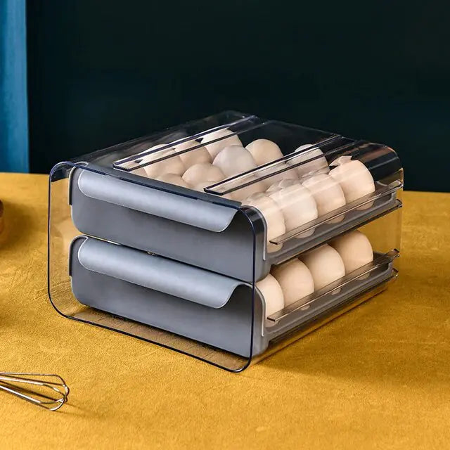 Fridge-Fit Stackable Egg Drawer