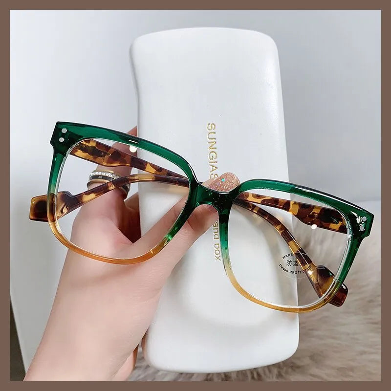 Retro Large Frame Glasses