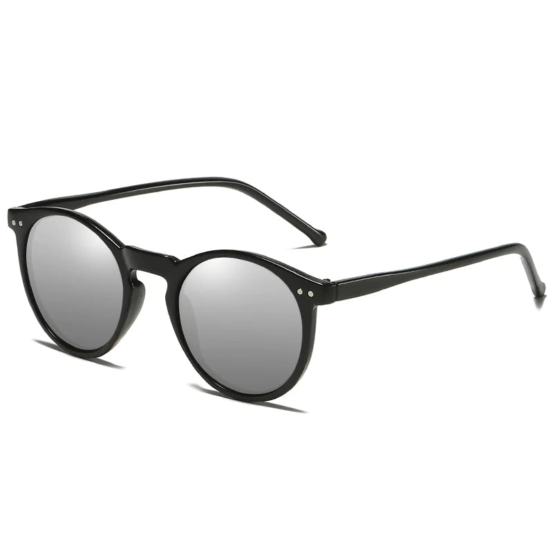 Retro Oval Frame UV Protection Sunglasses