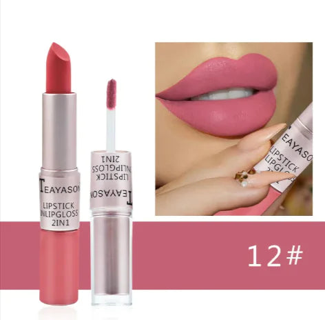 Double-Ended Matte Lip Gloss