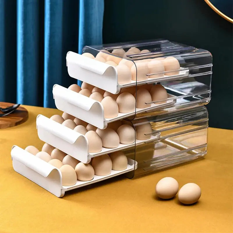 Fridge-Fit Stackable Egg Drawer